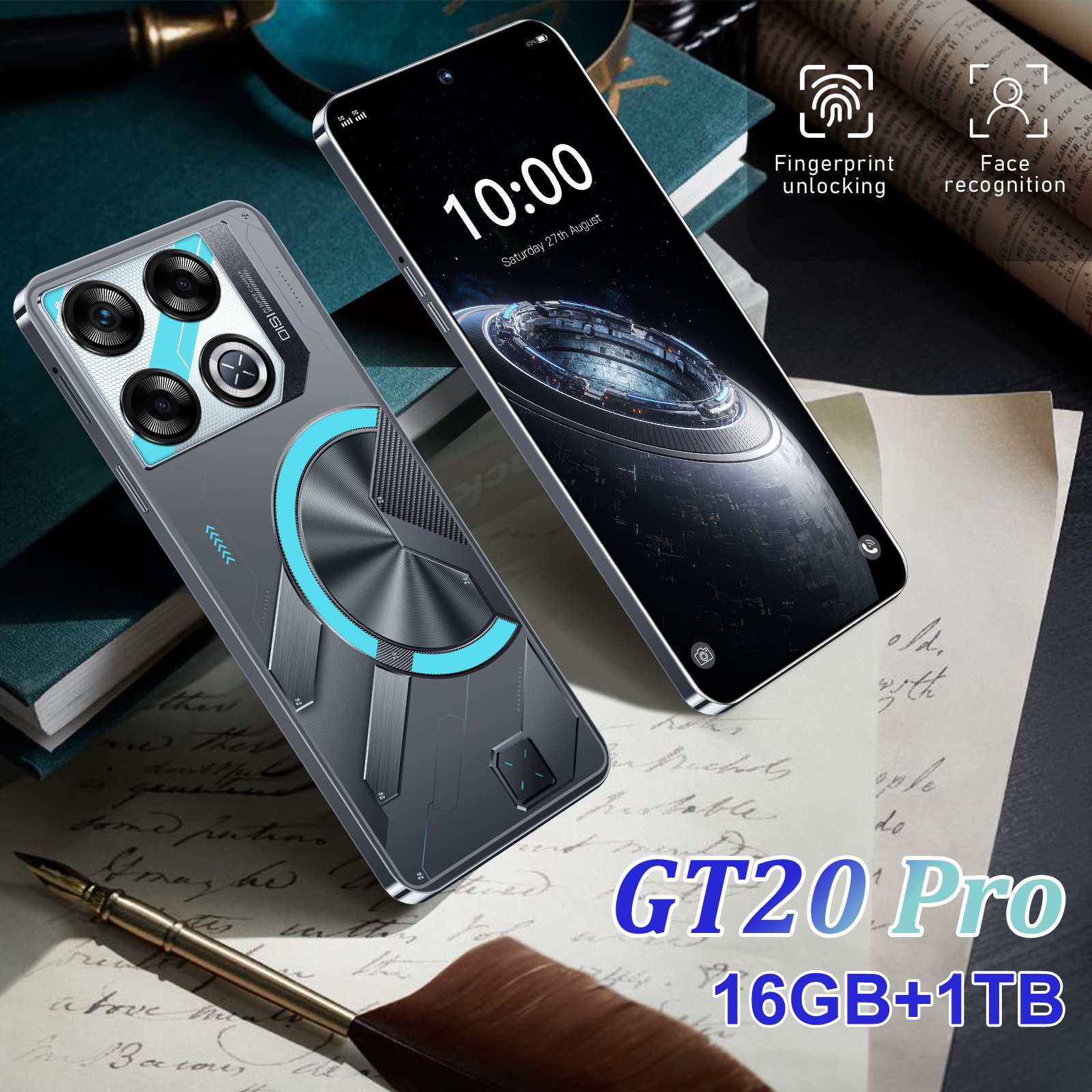 OEM Smart Phones Cheap Smartphones Celulares Original Cellphones Android Phone GT20 Pro 3G Y 4G Unlocked Smartphone